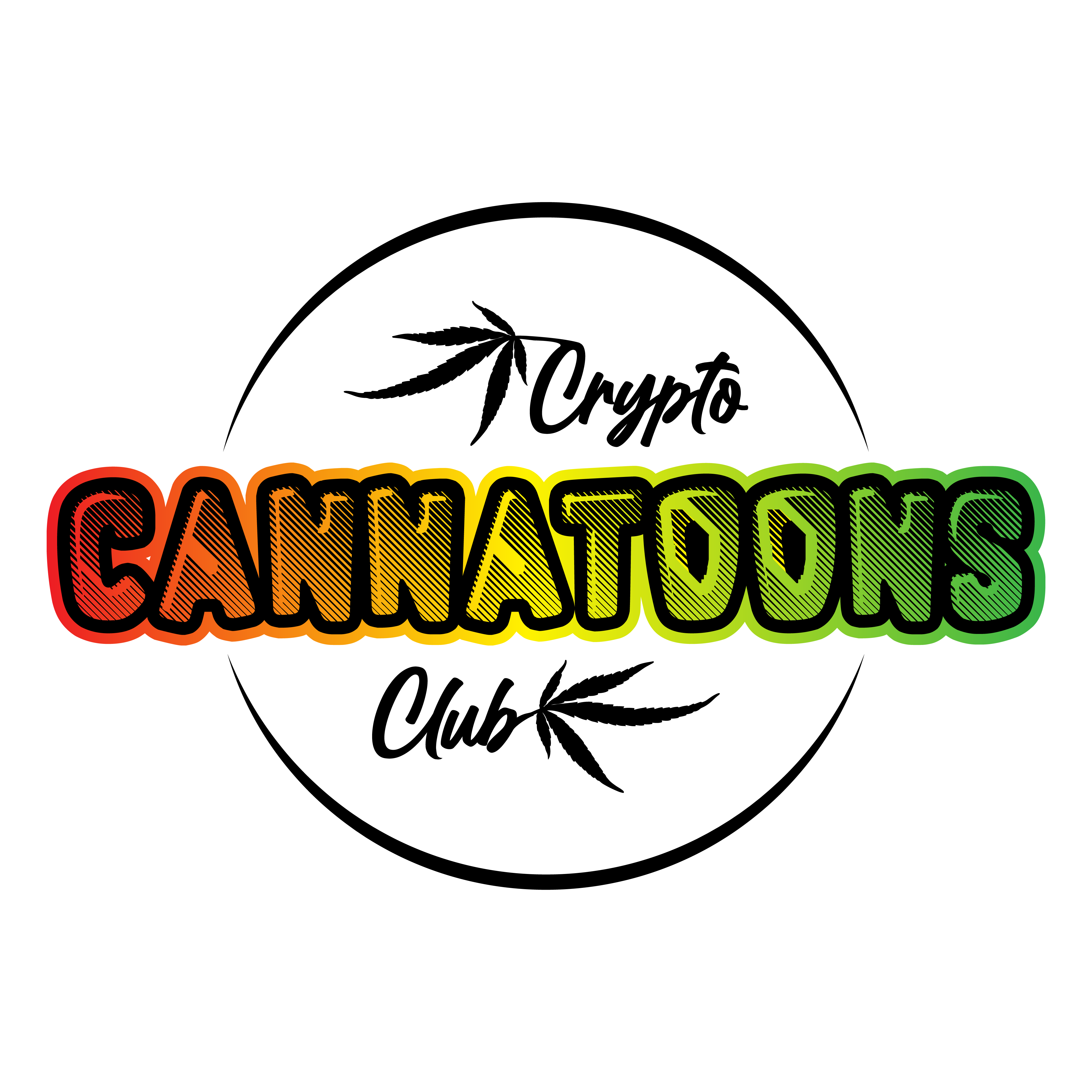 Crypto Cannatoons Logo Logo